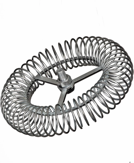 Rosace de cheminée circulaire 180 mm avec fixation M12, acier