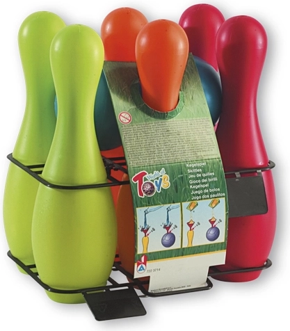 Androni bowling set die met water of zand kan worden gevuld, 27 cm
