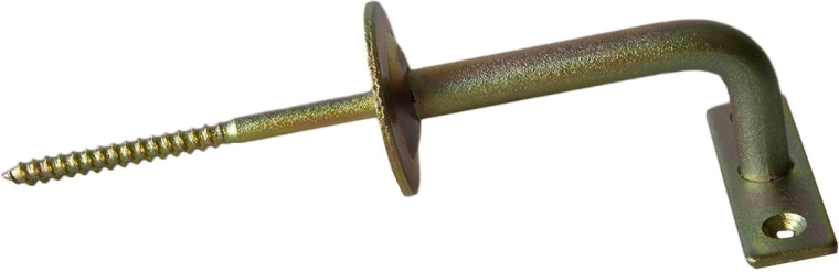 Support de main courante Classique zinc jaune