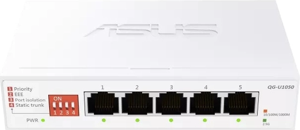 Unmanaged 2.5G Network Switch, 5-Port QG-U1050