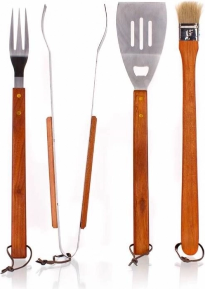 Ensemble d’accessoires de barbecue 4 pièces