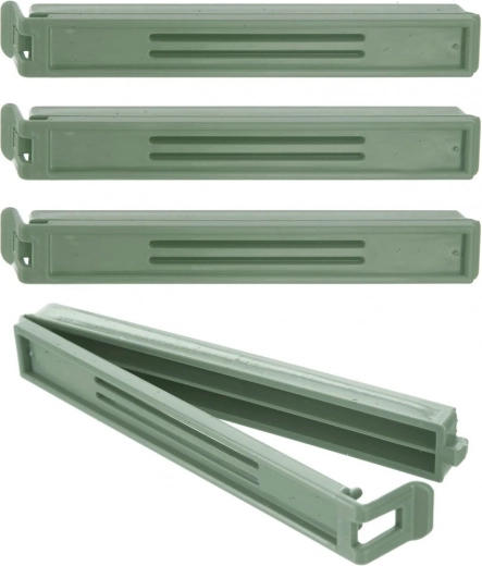 Set van 4 zakclips