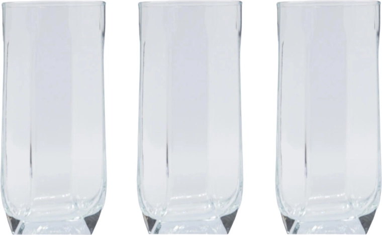 TUANA Glasses 330 ml tall, set of 3