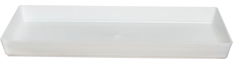 Soucoupe pour jardinière 40 cm blanche