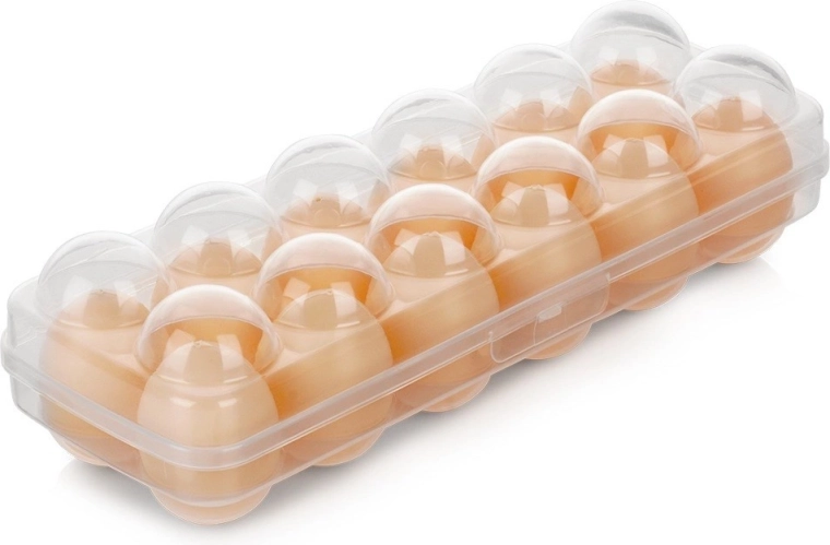 Boîte en plastique pour 12 œufs pour réfrigérateur