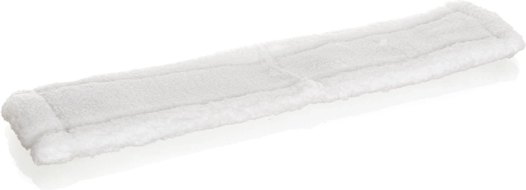 Replacement microfiber sleeve for window squeegee 33 × 8 cm – white