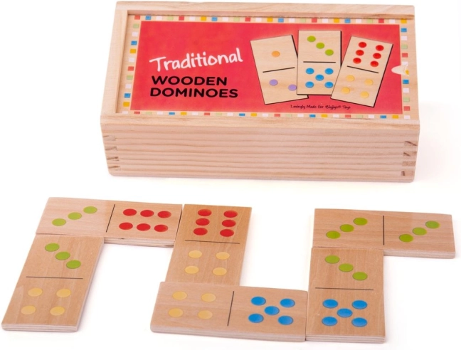 Dominos en bois Bigjigs Toys classique