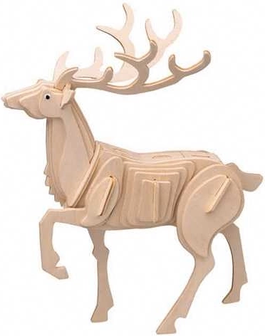 Woodcraft Wooden 3D Puzzle Deer