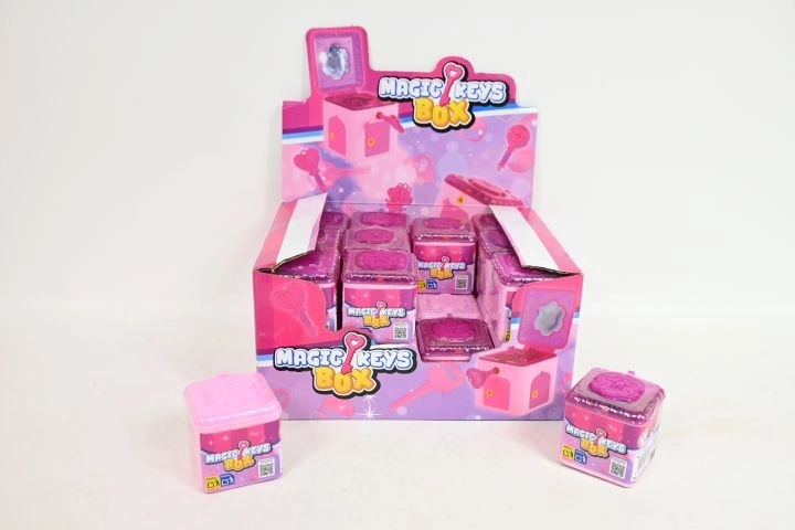 Petit coffre à trésors pour enfants avec clés - 1 pièce