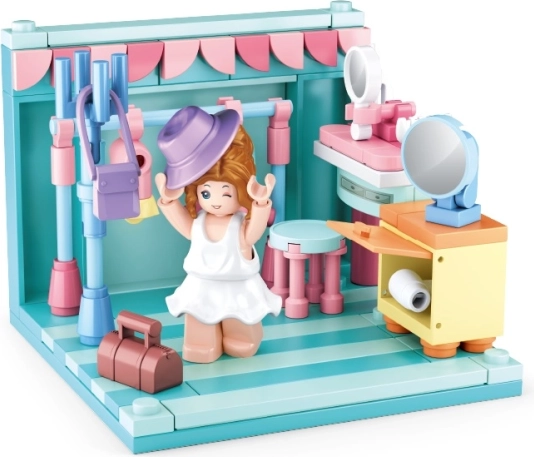 Sluban Handcraft kleedkamer bouwset