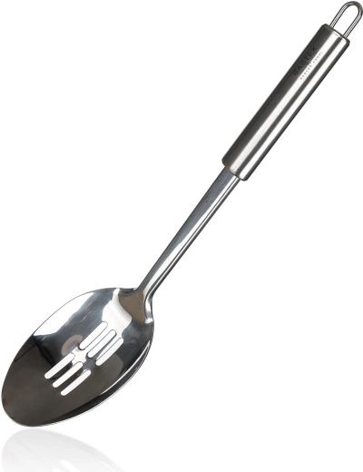 AZORA RVS geperforeerde lepel 31 × 7 cm