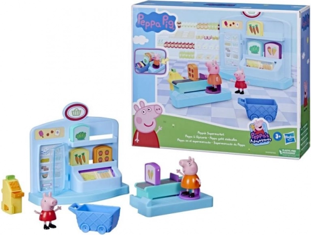 PEPPA PIG Supermarket – playset with figures