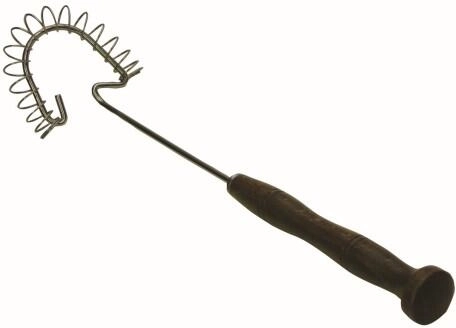 Stainless Steel Whisk with Wooden Handle 70 mm