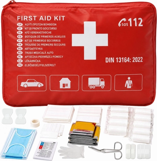 Auto-EHBO-set Europa DIN 13164 - 1 stuk