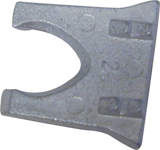 Zekeringswig van metaal, profiel 8, 38 × 35 mm (5 stuks)