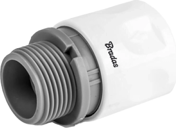 Quick Coupling 1/2" with 3/4" Male Thread WHITE LINE