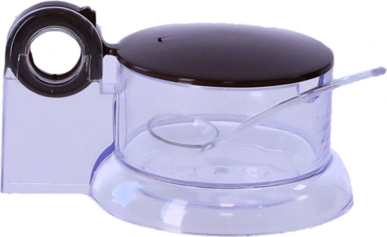 Sucrier en plastique avec cuillère 150 ml
