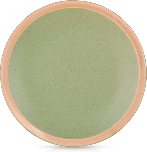 Assiette à dessert en céramique Arthena Green 21 cm