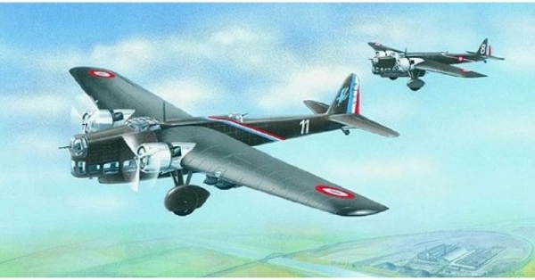 Model Amiot 143 op schaal 1:72