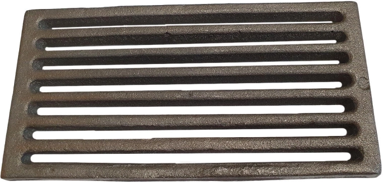 Grille plate en fonte 310 × 160 mm