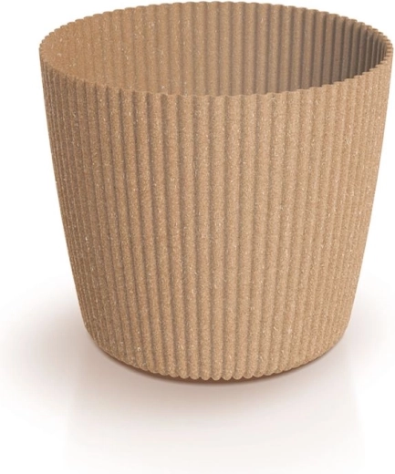 Bloempot Milly Round Eco Wood 39 cm naturo