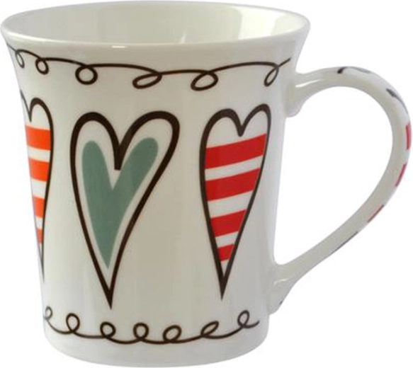 Toro porcelain mug heart 350 ml
