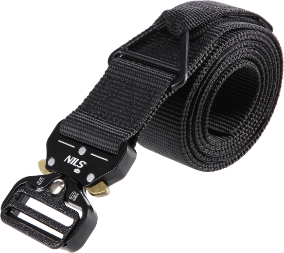 Tactische riem met snelsluiting NILS Camp, zwart 125 cm