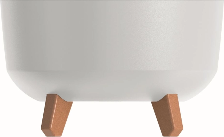 Gracia Low Flowerpot 23.5 cm white on legs