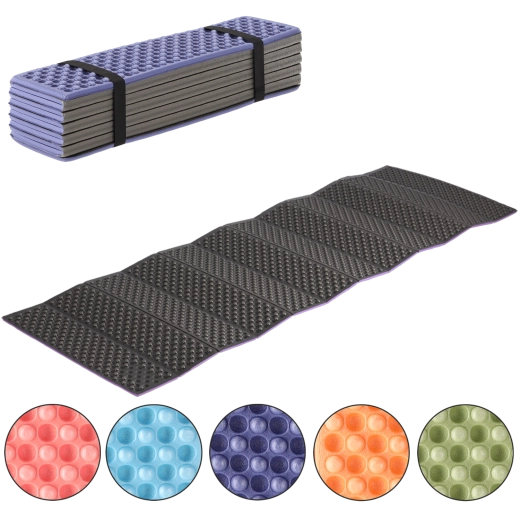 Folding camping mat 183 × 60 × 2 cm