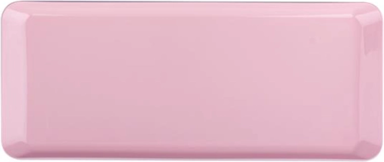 Plastic serveerschaal 36 × 15 cm – mix van kleuren