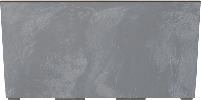 Planter Box with Insert URBI Case Concrete Effect 58 cm marengo