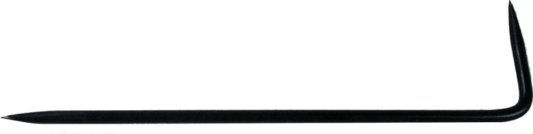 Bent scribing needle 200 mm Kmitex