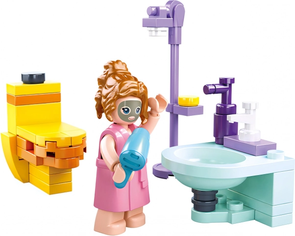Sluban Girls Dream Bathroom Building Set