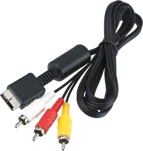 PSP28 AV ADAPTER 3x RCA for PS2 PS3