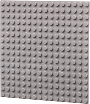 Plaque de base 16×16 gris clair