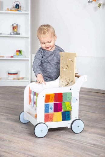 Trotteur éducatif en bois 5-en-1 Small Foot