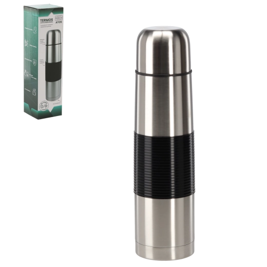 Thermosfles 1000 ml ATOS met dubbele roestvrijstalen wand