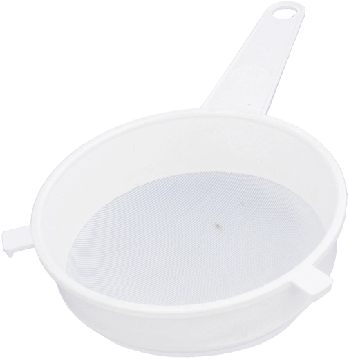 Kunststof keukenzeef met fijne maas 20 cm