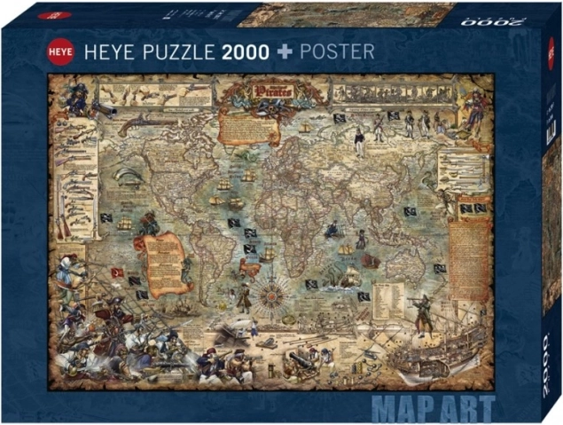 2000-Piece Puzzle – World of Pirates