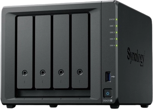 Synology DiskStation DS425+ NAS-opslag met 4 schijfposities