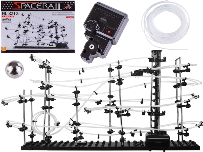 SpaceRail marble run Level 3 (16 m)