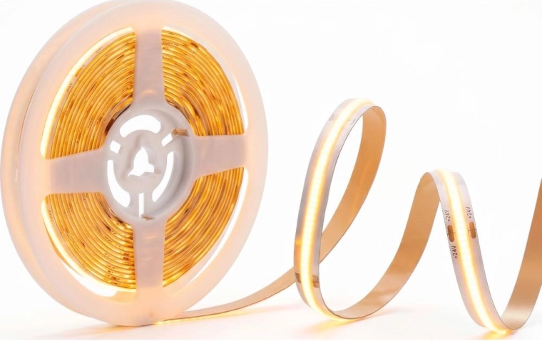 Ruban LED COB Retlux 3 m 24 V blanc chaud