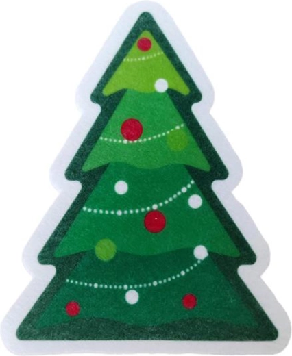 Weihnachtlicher TORO-Geschirrspülschwamm in Tannenbaumform