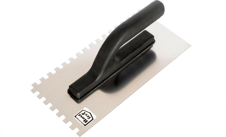 RVS getande spaan 280 × 130 mm, tanden 4 mm FESTA