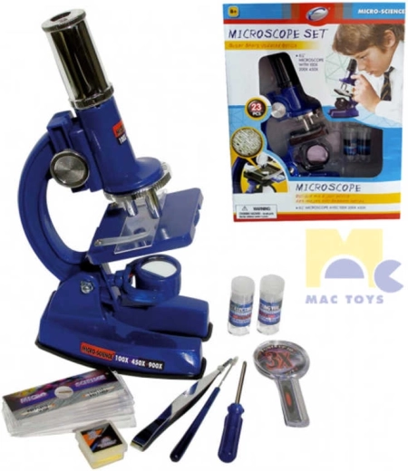 Microscope pour enfants avec triple grossissement