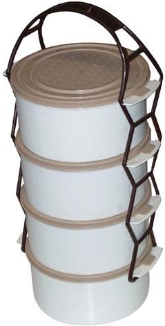 Porte-repas 4×1,5 l en plastique