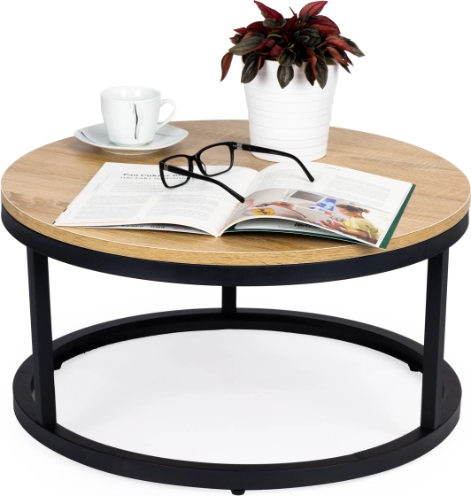 Table basse ronde loft 60 cm MODERNHOME