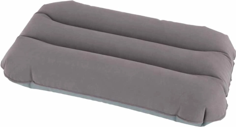 Bestway inflatable travel velour pillow, grey