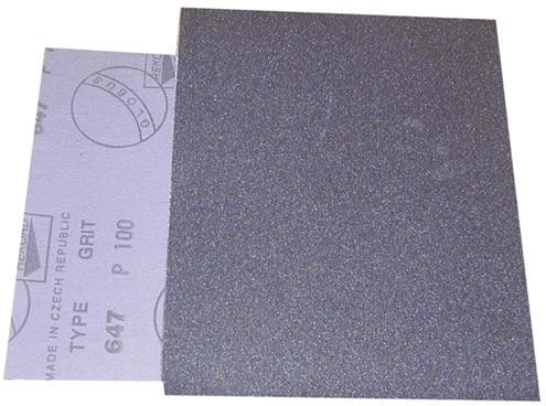 Schuurdoek voor metaal en hout, korrel 180, 230 × 280 mm