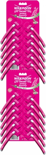 Wegwerpscheermesjes WILKINSON Extra2 Beauty Strip – 24 stuks (prijs per 1 stuk)